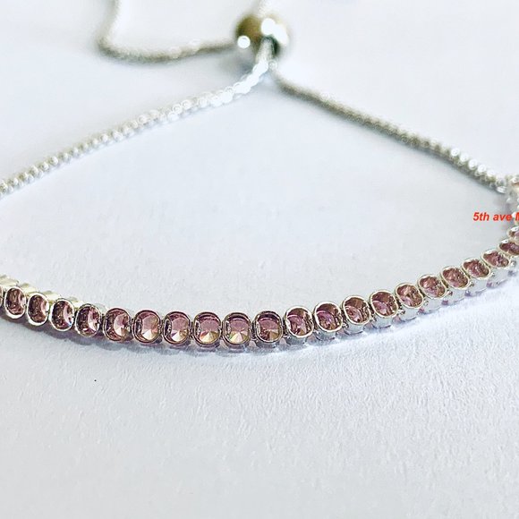BRAND NEW Pandora Sparkling Slider Tennis Bracelet PINK $35 (PRICE TO SELL) - Picture 4 of 7